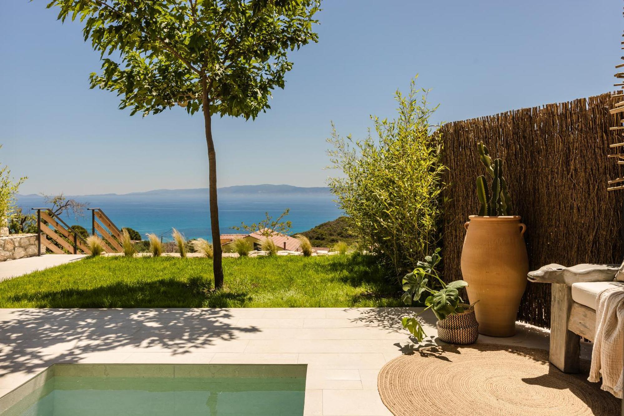 Hilaritas Luxury Suites Sea View, Private Pool & Jacuzzi Paradise Ratzaklíon Esterno foto