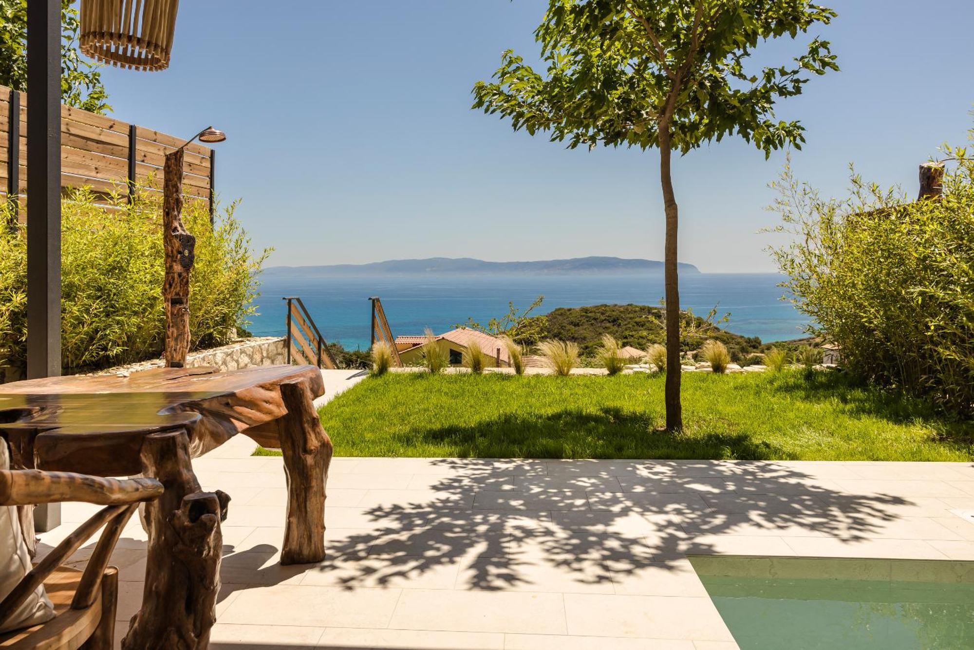 Hilaritas Luxury Suites Sea View, Private Pool & Jacuzzi Paradise Ratzaklíon Esterno foto