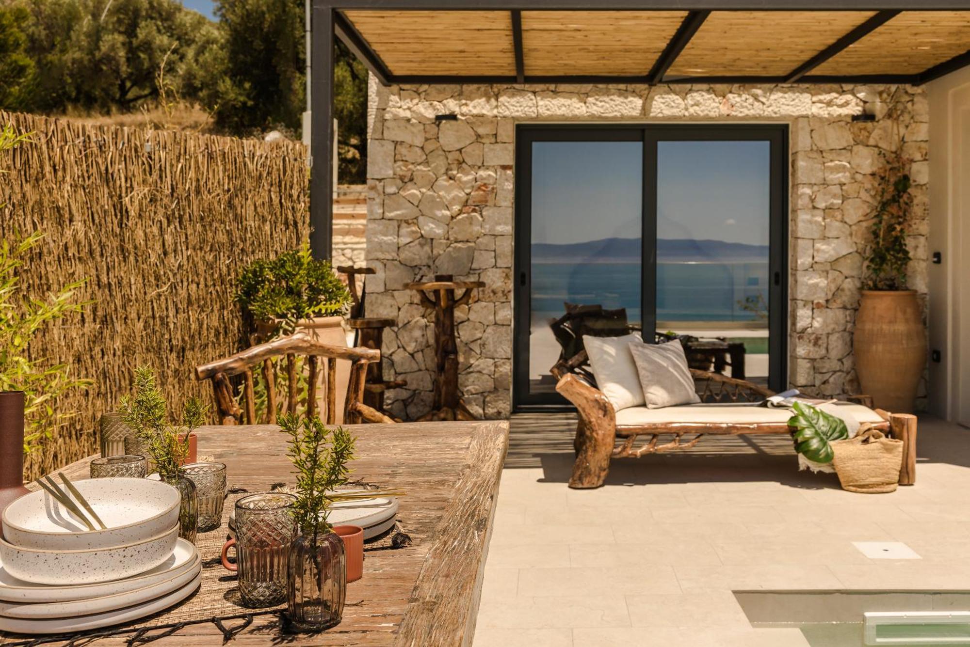 Hilaritas Luxury Suites Sea View, Private Pool & Jacuzzi Paradise Ratzaklíon Esterno foto