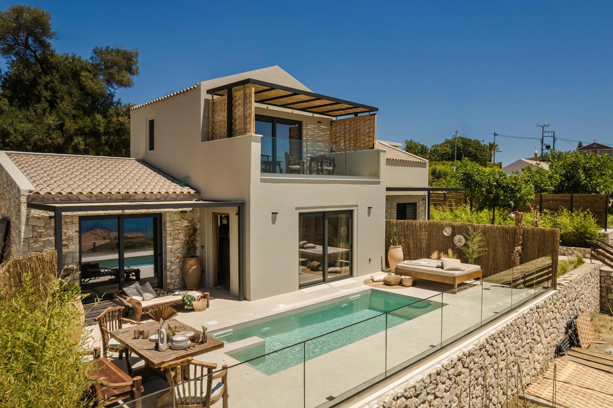 Hilaritas Luxury Suites Sea View, Private Pool & Jacuzzi Paradise Ratzaklíon Esterno foto