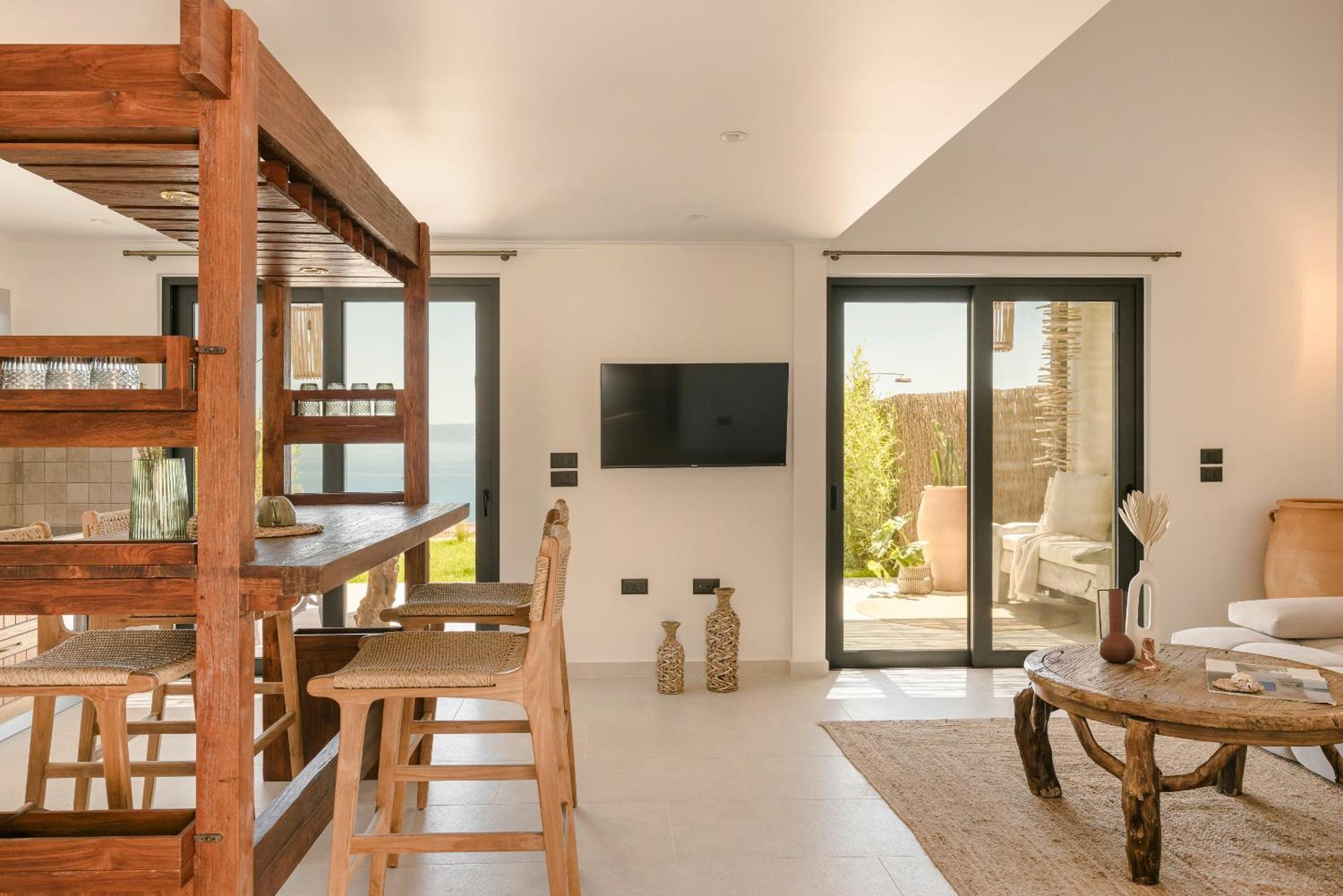 Hilaritas Luxury Suites Sea View, Private Pool & Jacuzzi Paradise Ratzaklíon Esterno foto